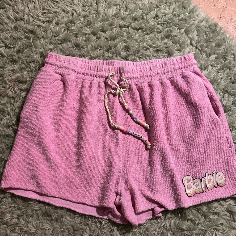 Forever 21 Pink Terry Cloth Shorts
